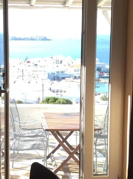 Cozy Retreat With Unbeatable Sunset Views In Mykonos Appartement Mykonos Town